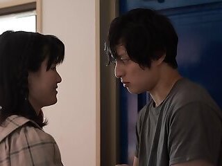 Japanese big ass babe gets fucked hard by a young man