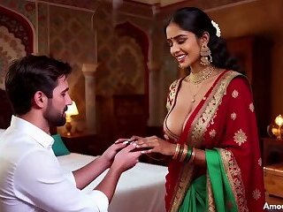 AI Generated Pretty Indian Woman Makes American Man Fall in Love on Valentine’s Day HD