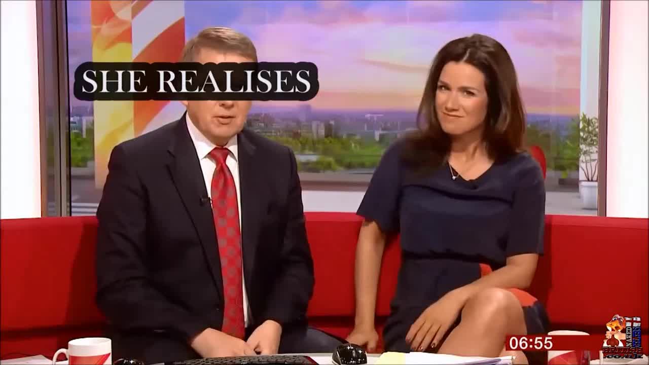 Susanna Reid Upskirt compilation