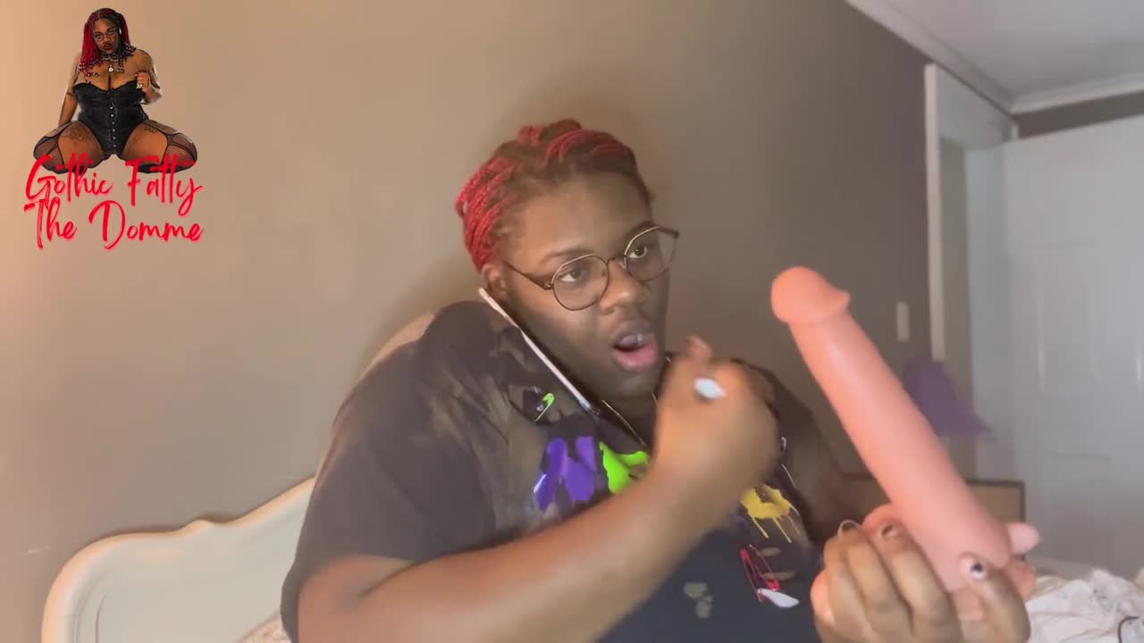 Laughter Test porn video – Ebony Bbw Toy Test and Masturbation